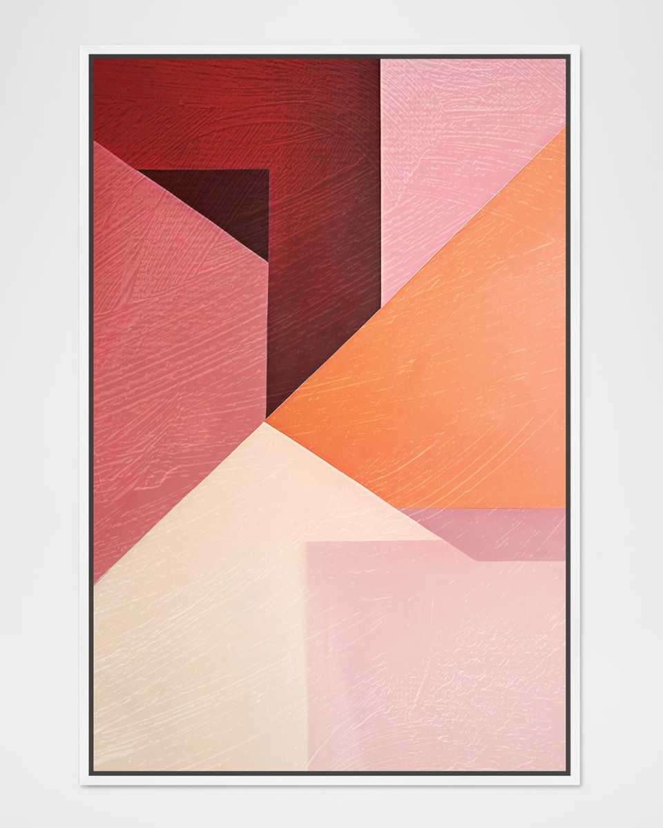 "Berry Juice" Hand-Embellished Framed Print